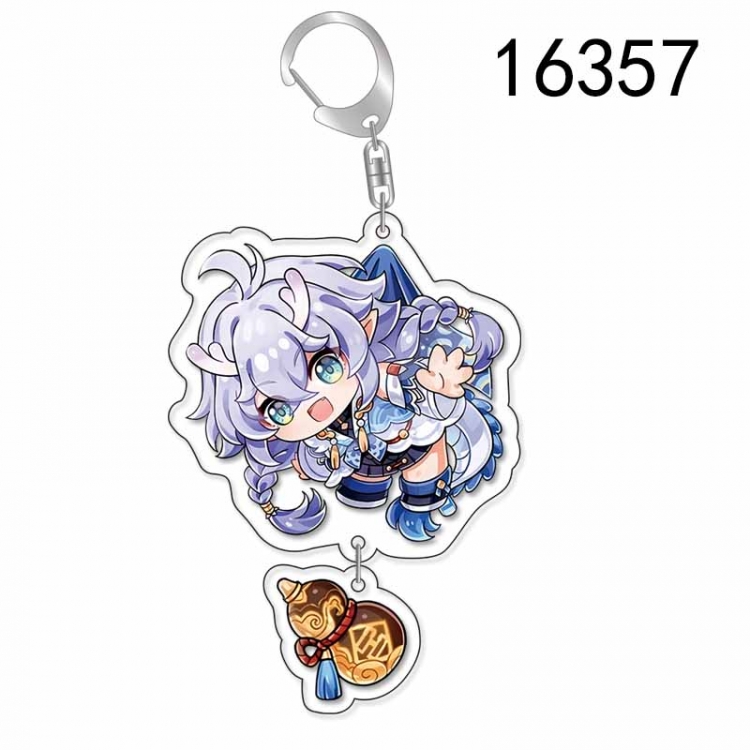 Honkai: Star Rail Anime acrylic Pendant Key Chain  price for 5 pcs