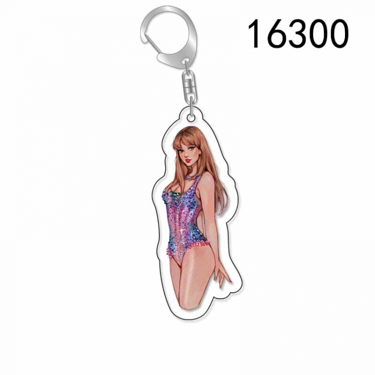 Taylor Swift Anime Acrylic Keychain Charm price for 5 pcs