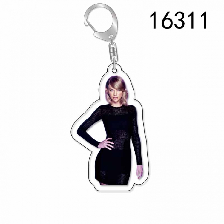 Taylor Swift Anime Acrylic Keychain Charm price for 5 pcs