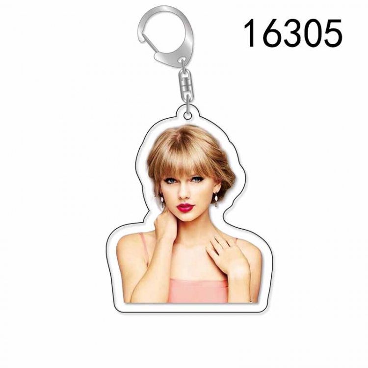 Taylor Swift Anime Acrylic Keychain Charm price for 5 pcs