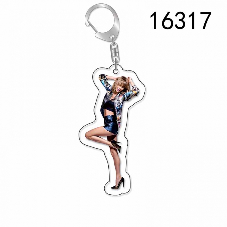 Taylor Swift Anime Acrylic Keychain Charm price for 5 pcs
