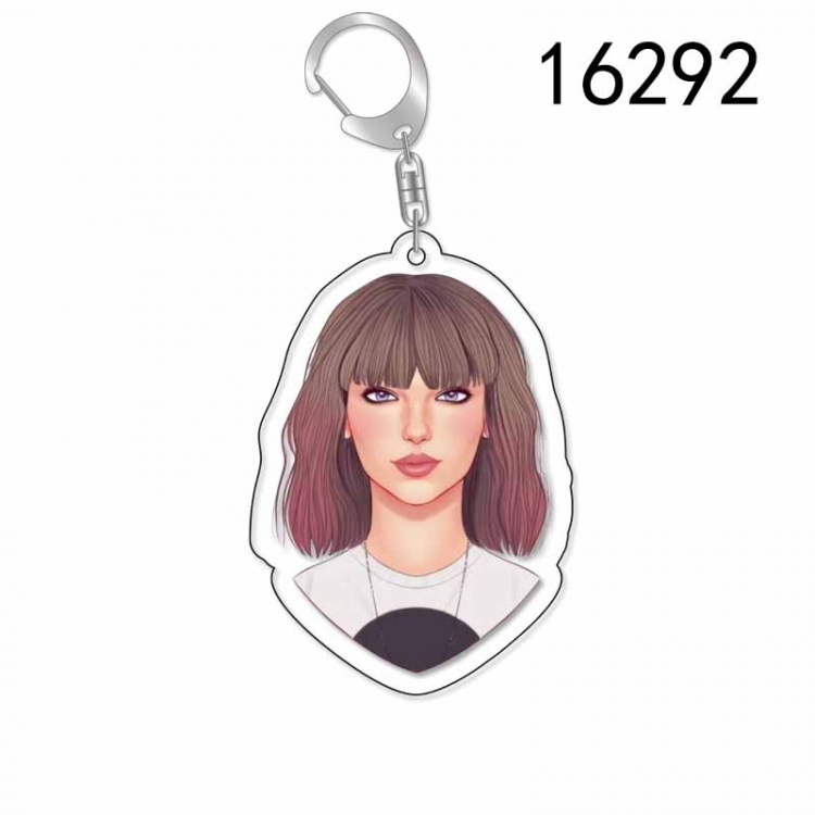 Taylor Swift Anime Acrylic Keychain Charm price for 5 pcs