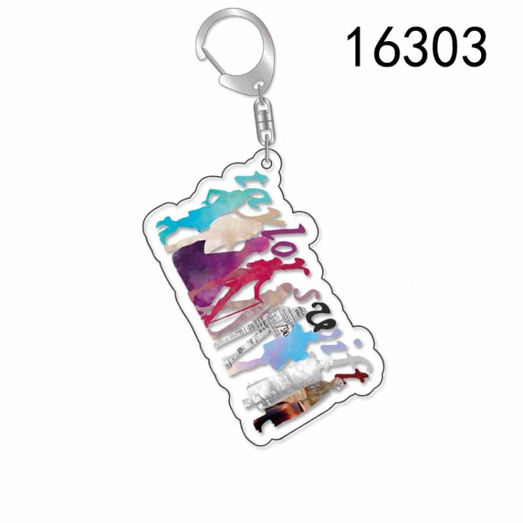 Taylor Swift Anime Acrylic Keychain Charm price for 5 pcs