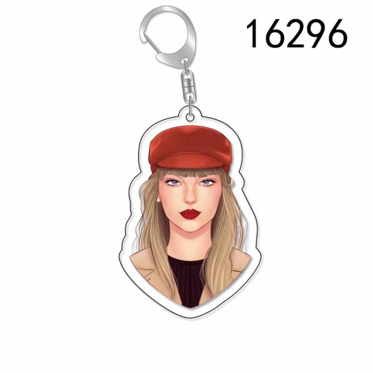 Taylor Swift Anime Acrylic Keychain Charm price for 5 pcs