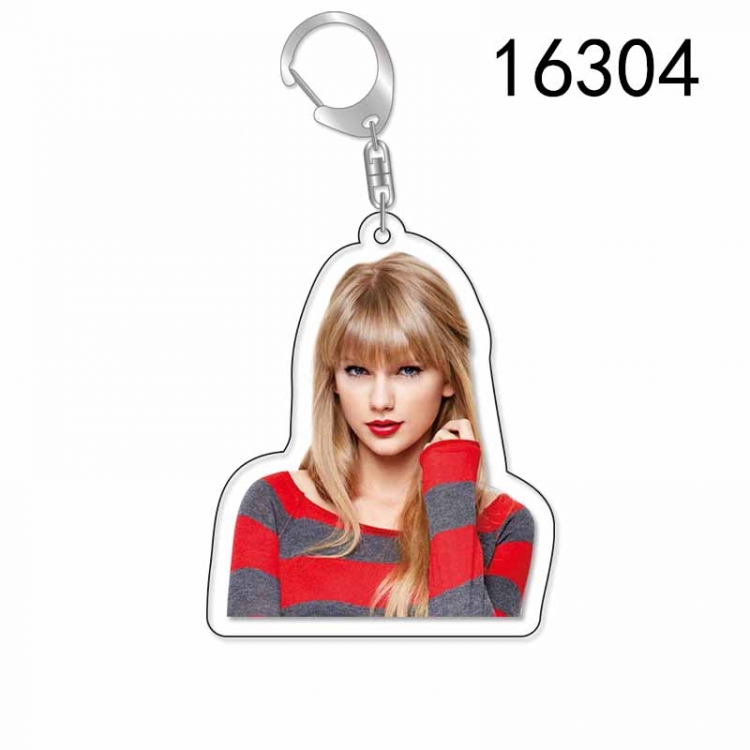 Taylor Swift Anime Acrylic Keychain Charm price for 5 pcs