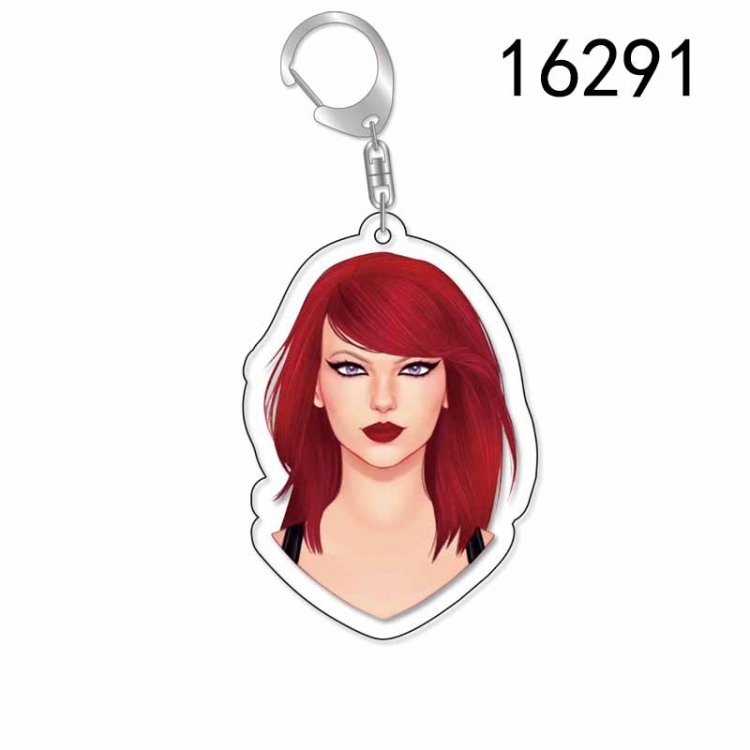 Taylor Swift Anime Acrylic Keychain Charm price for 5 pcs