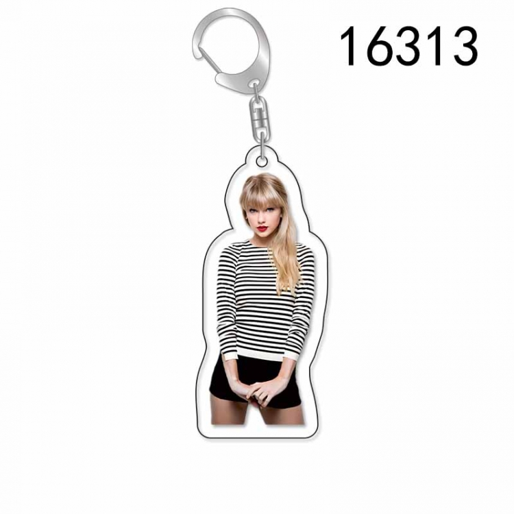 Taylor Swift Anime Acrylic Keychain Charm price for 5 pcs