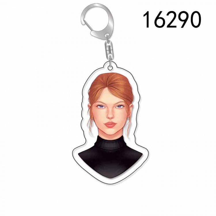 Taylor Swift Anime Acrylic Keychain Charm price for 5 pcs