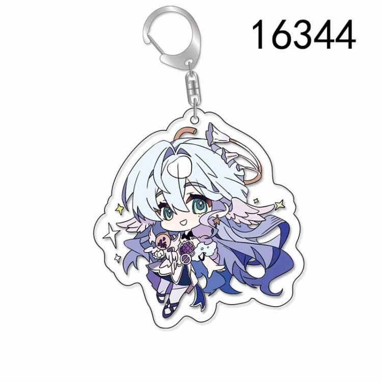 Honkai: Star Rail Anime Acrylic Keychain Charm price for 5 pcs