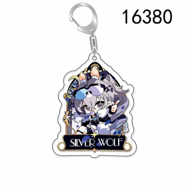 Honkai: Star Rail Anime Acrylic Keychain Charm price for 5 pcs