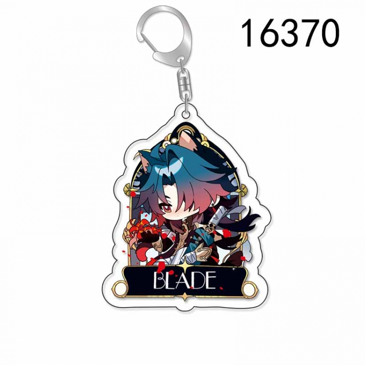 Honkai: Star Rail Anime Acrylic Keychain Charm price for 5 pcs