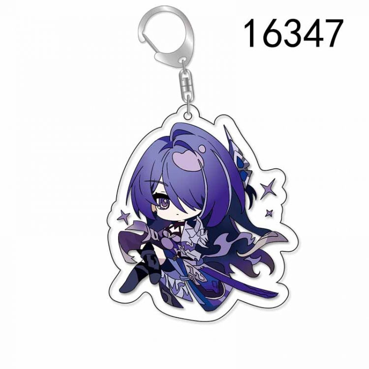 Honkai: Star Rail Anime Acrylic Keychain Charm price for 5 pcs