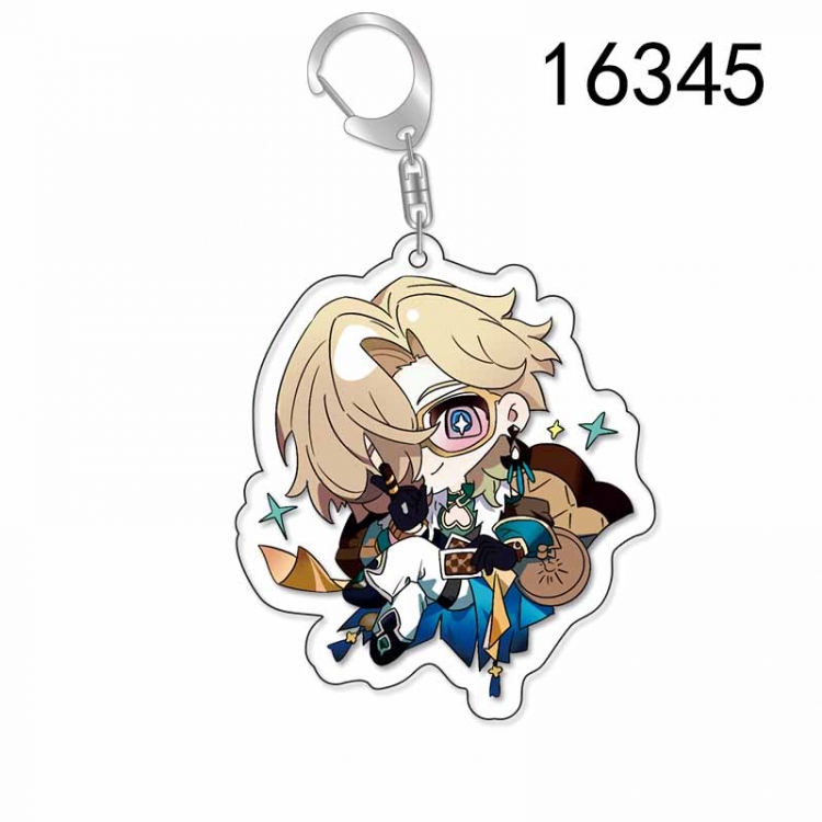 Honkai: Star Rail Anime Acrylic Keychain Charm price for 5 pcs