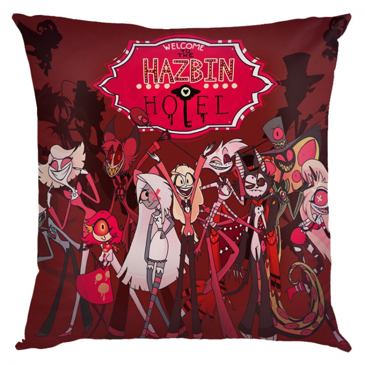 Hazbin Hotel Anime square full-color pillow cushion 45X45CM NO FILLING 