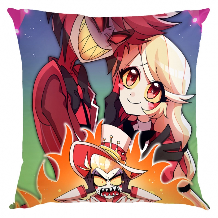 Hazbin Hotel Anime square full-color pillow cushion 45X45CM NO FILLING 