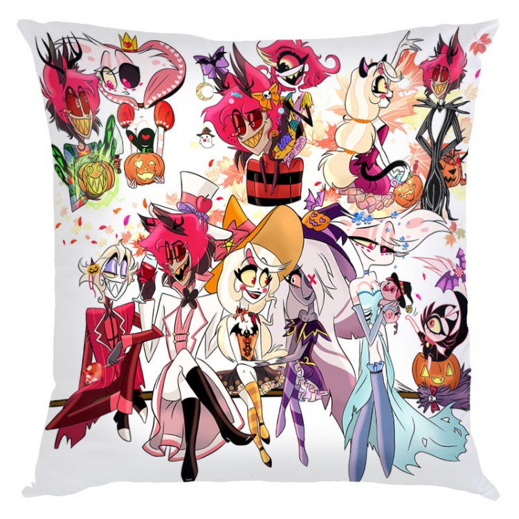 Hazbin Hotel Anime square full-color pillow cushion 45X45CM NO FILLING 