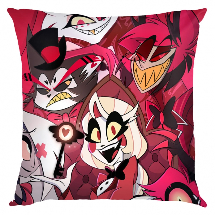 Hazbin Hotel Anime square full-color pillow cushion 45X45CM NO FILLING 