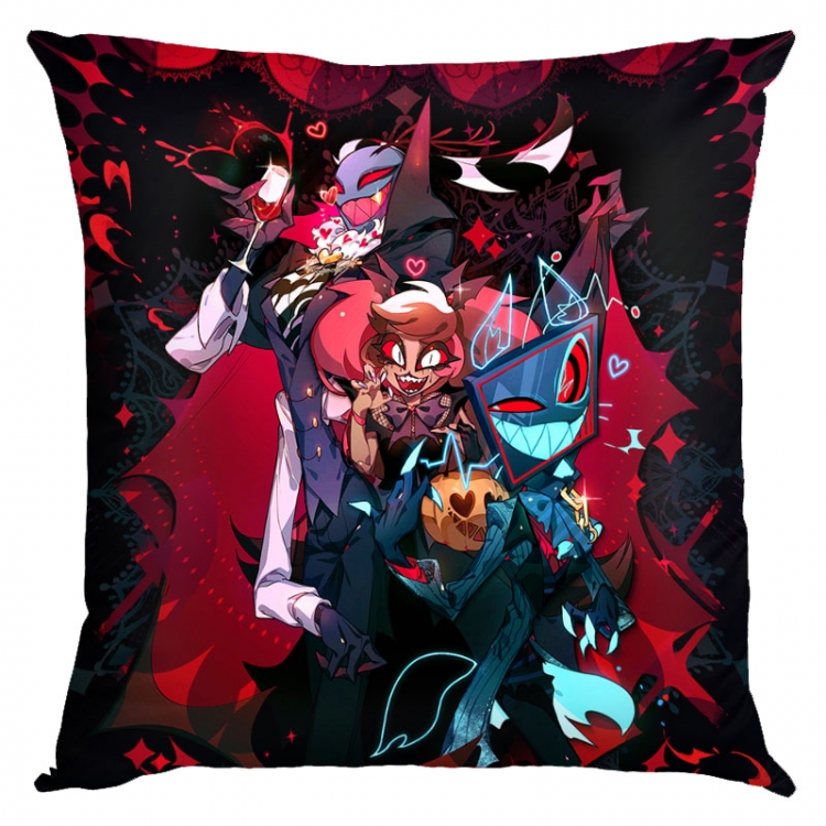 Hazbin Hotel Anime square full-color pillow cushion 45X45CM NO FILLING 