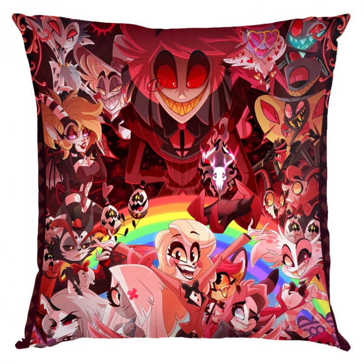 Hazbin Hotel Anime square full-color pillow cushion 45X45CM NO FILLING 