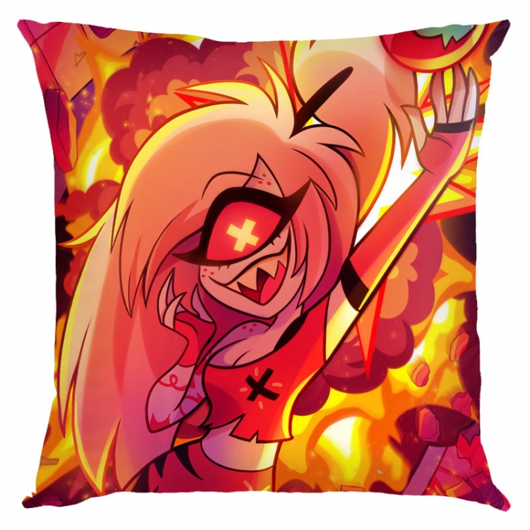 Hazbin Hotel Anime square full-color pillow cushion 45X45CM NO FILLING 