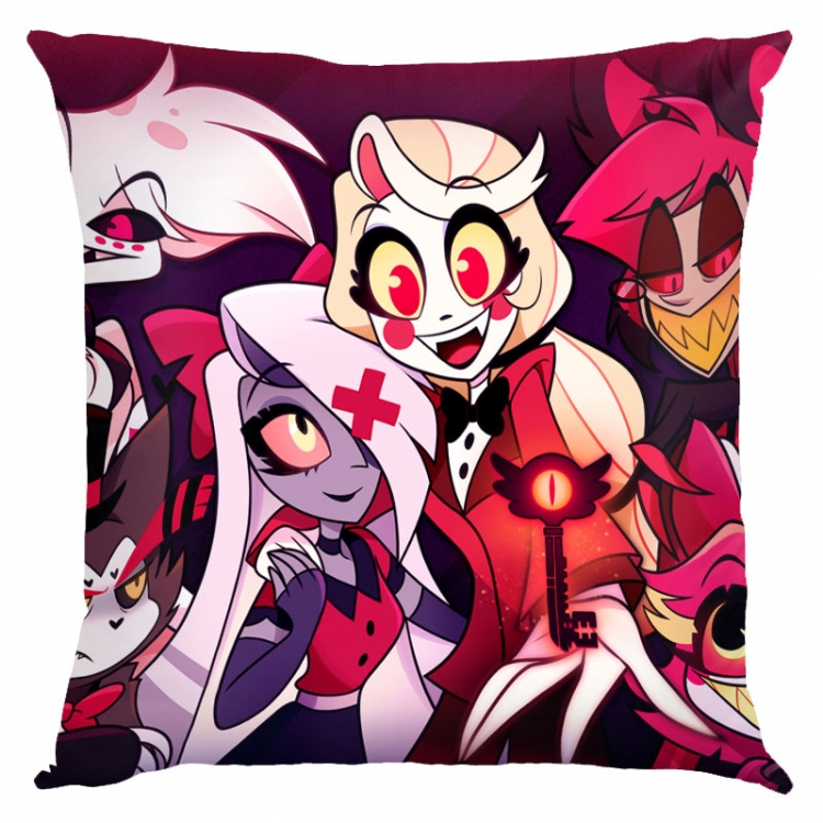 Hazbin Hotel Anime square full-color pillow cushion 45X45CM NO FILLING 