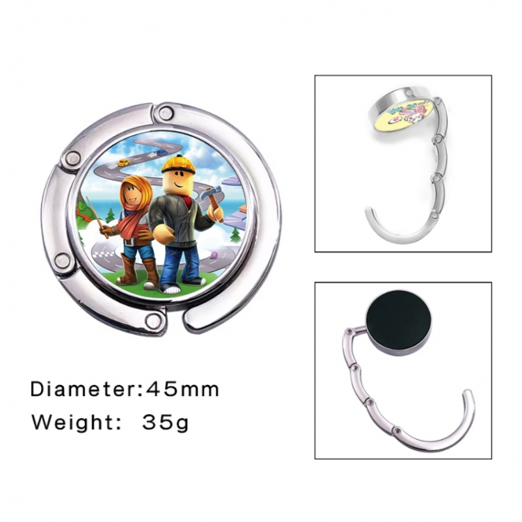 Roblox Anime folding bag hanger table edge bag hook 45mm