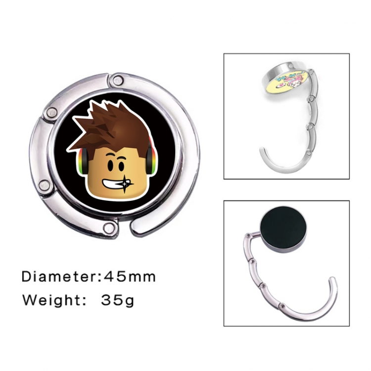 Roblox Anime folding bag hanger table edge bag hook 45mm
