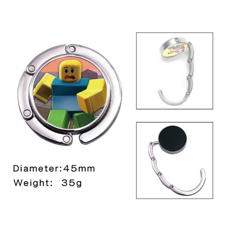 Roblox Anime folding bag hanger table edge bag hook 45mm