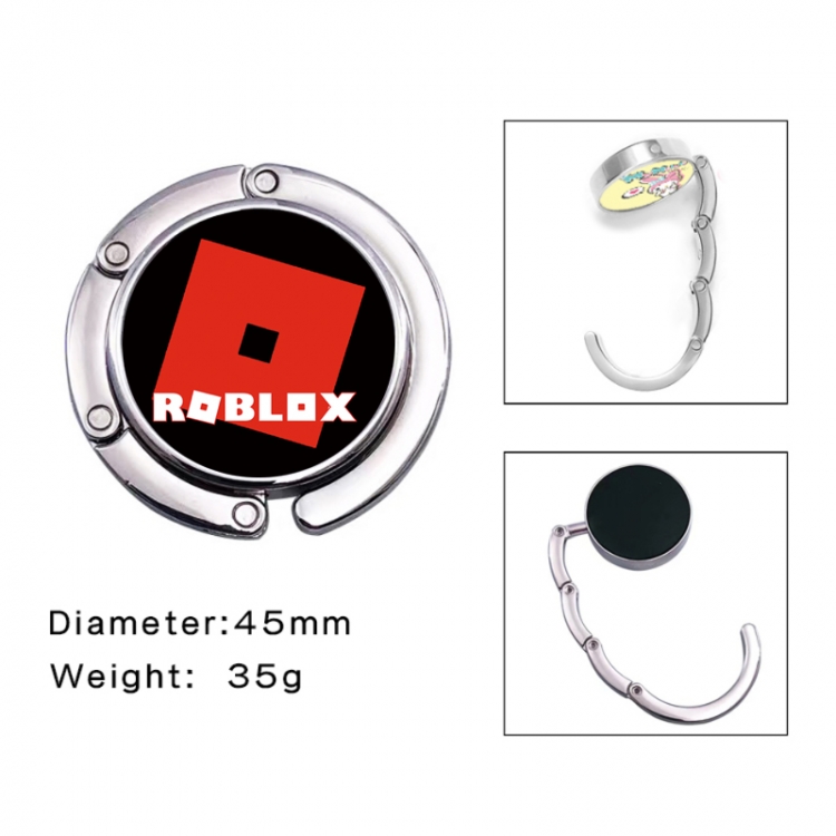 Roblox Anime folding bag hanger table edge bag hook 45mm