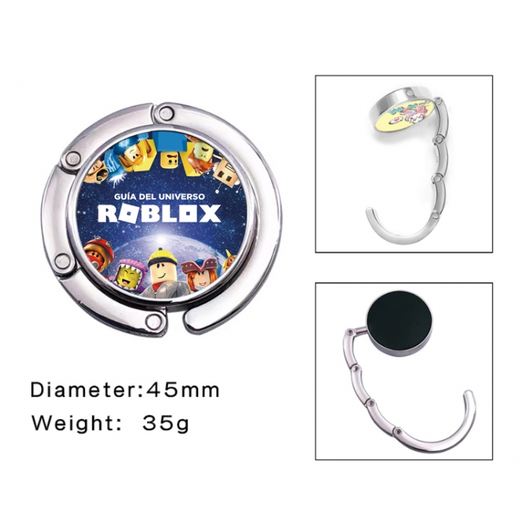 Roblox Anime folding bag hanger table edge bag hook 45mm