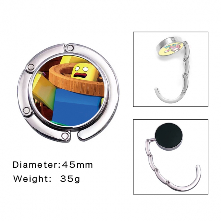 Roblox Anime folding bag hanger table edge bag hook 45mm