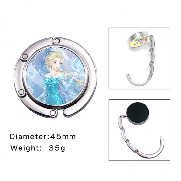 Disney Anime folding bag hanger table edge bag hook 45mm