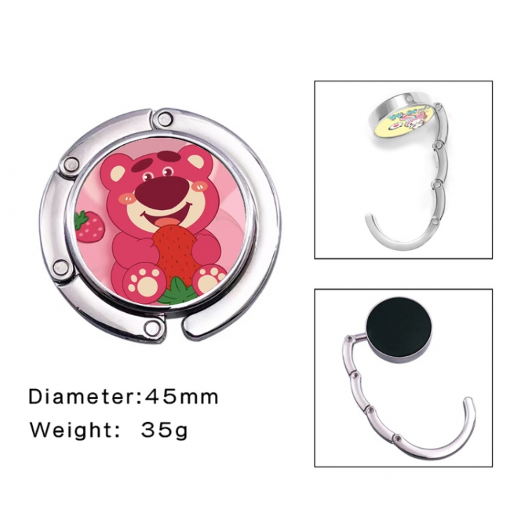 Disney Anime folding bag hanger table edge bag hook 45mm