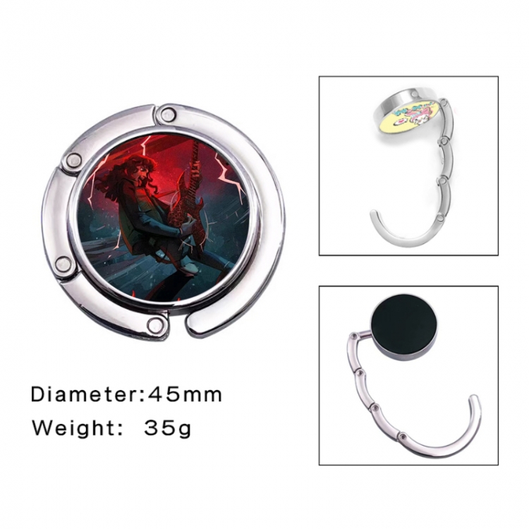 Stranger Things Anime folding bag hanger table edge bag hook 45mm