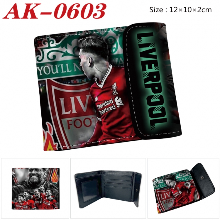 physical culture Anime PU leather full color buckle 20% off wallet 12X10X2CM  AK-0603