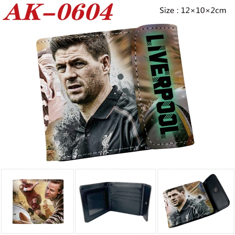 physical culture Anime PU leather full color buckle 20% off wallet 12X10X2CM  AK-0604