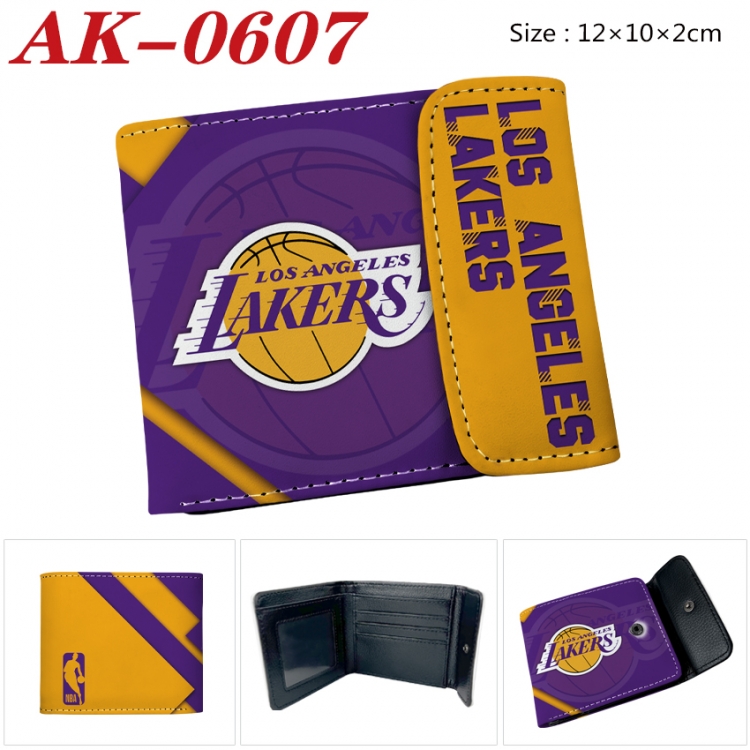 physical culture Anime PU leather full color buckle 20% off wallet 12X10X2CM  AK-0607