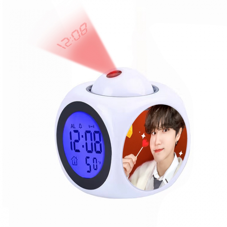 straykids Anime projection alarm clock electronic clock 8x8x10cm