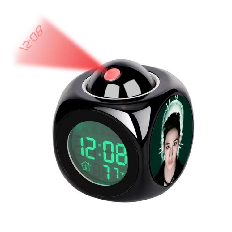 straykids Anime projection alarm clock electronic clock 8x8x10cm