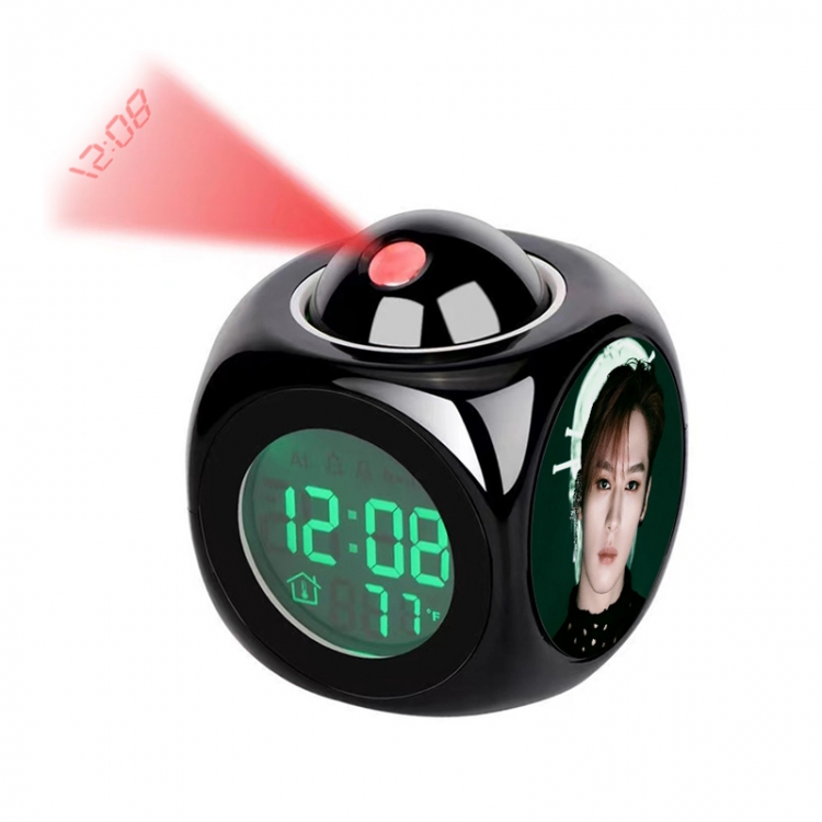 straykids Anime projection alarm clock electronic clock 8x8x10cm