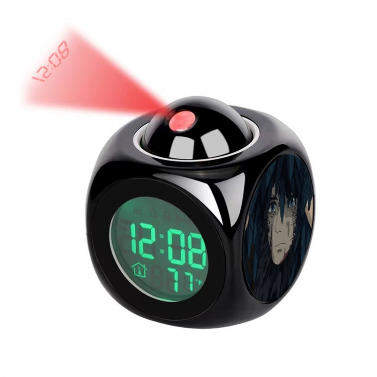 Hauru no ugoku shiro Anime projection alarm clock electronic clock 8x8x10cm