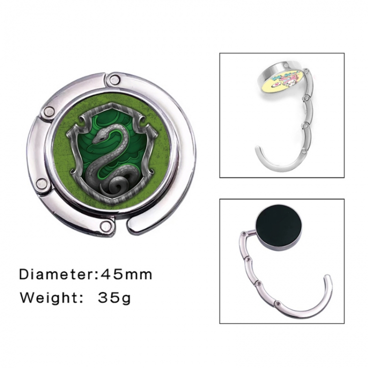 Harry Potter Anime folding bag hanger table edge bag hook 45mm