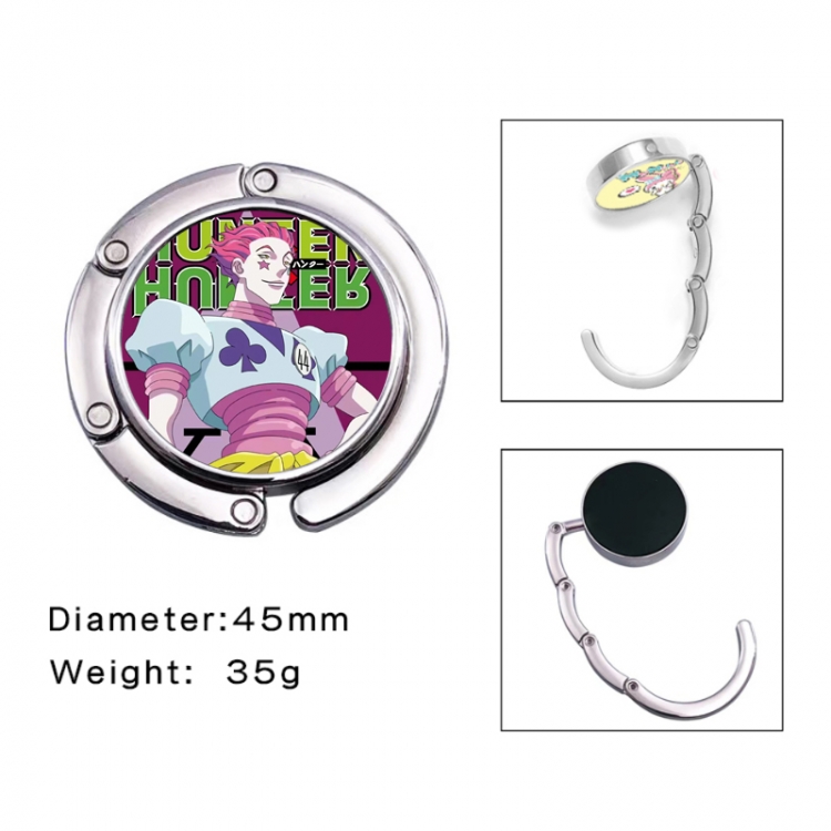HunterXHunter Anime folding bag hanger table edge bag hook 45mm