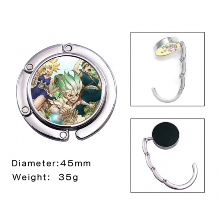 HunterXHunter Anime folding bag hanger table edge bag hook 45mm