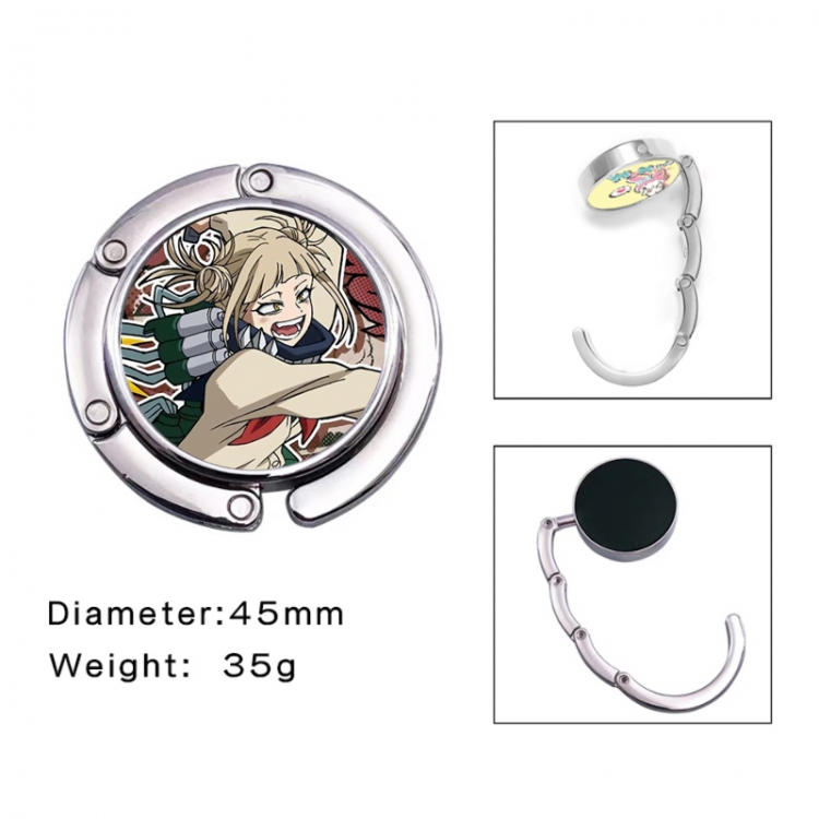 My Hero Academia Anime folding bag hanger table edge bag hook 45mm