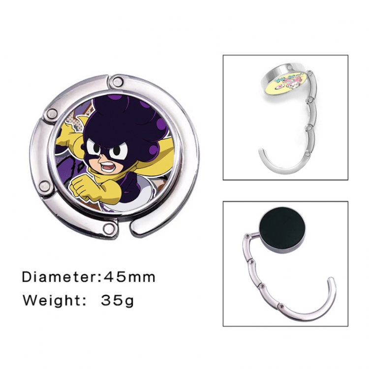 My Hero Academia Anime folding bag hanger table edge bag hook 45mm