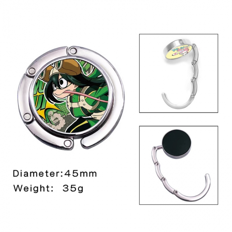 My Hero Academia Anime folding bag hanger table edge bag hook 45mm