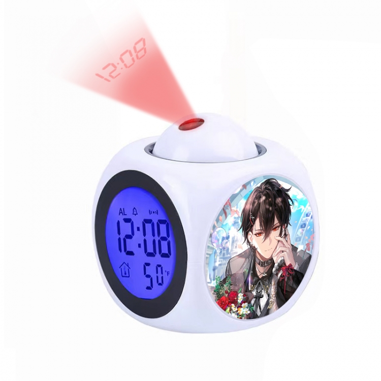 For All Time Anime projection alarm clock electronic clock 8x8x10cm