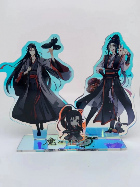 he wizard of the de Sandwich acrylic rainbow effect triple insertion acrylic Standing Plates 15cm 15cm 6cm