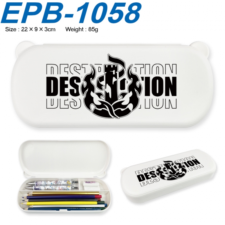 Honkai: Star Rail Anime peripheral UV printed PP material stationery box 22X9X3CM